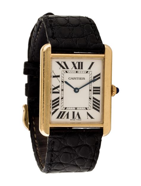 cartier tank solo usato|cartier tank solo watch for sale.